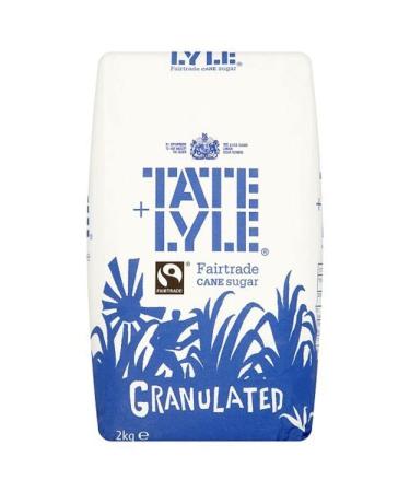 Tate & Lyle Fairtrade Granulated Sugar 2kg