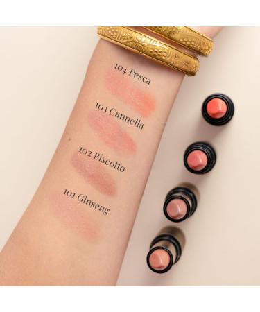  LEPO LEPO | 3D Lipstick high-definition lipstick no. 104 peach with rice wax and jojoba oil intense color and perfect hydration for lips with a three-dimensional appearance - Buy Online on GoSupps.com