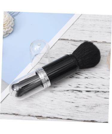 Retractable Makeup Brush Set - 4-in-1 Double-Ended Brush - Compact & Travel-Friendly | Buy Black Makeup Brushes Online - Buy Online on GoSupps.com