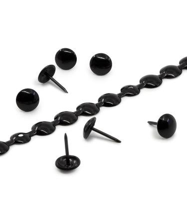 Dritz Home 44314 Smooth Decorative Nailhead Trim - 7/16-Inch x 5 Yards - Black (75-Piece) - Buy Online on GoSupps.com