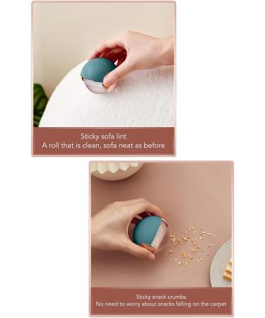 OKJHFD Reusable Sticky Lint Roller Ball - Pet Hair Remover Washable & Portable Tool for Clothes Furniture & Carpet - Buy Online on GoSupps.com