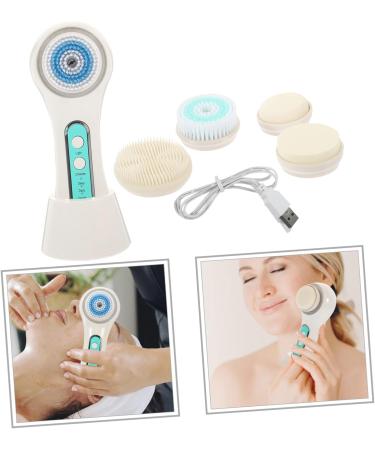 Beaupretty 1 Set Facial Cleansing Brush Silicone face Scrubber face deep Cleansing Portable Facial Cleaners Pore Cleaner Tool face wash Brush face Washing Brush Electric Miss face Brush abs - Buy Online on GoSupps.com