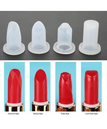 DIY Lipstick Tool - Silicone Lipstick Mold for Homemade Lipstick - 2 Types 4 Holes Set 1 Piece - Buy Online on GoSupps.com