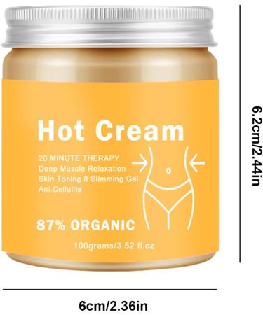  Generisch Sweat Cream Fat Burning Muscle Care Body Lotion Women Men Firming Gel for Sweat Tummy Waist Arm Thigh 100g - Buy Online on GoSupps.com