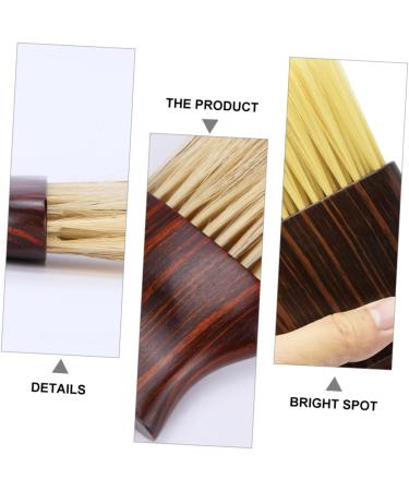 DOITOOL 1pc Hair Brush Cleaning Dusting Hair Cleaning Sweeping Duster Neck Duster Hairdressing Haircut Brush Broken Hair Beech Child Soft Fur Hairdressing Tool 14.5X7X3CM Assorted Color - Buy Online on GoSupps.com