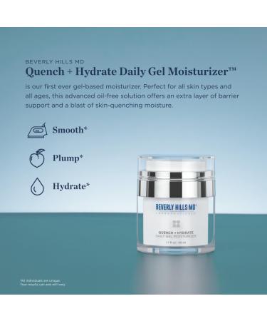 Quench + Hydrate Daily Gel Moisturizer | Anti-Aging Face & Neck Cream with Niacinamide | Smooth Plump and Hydrate Skin Globally - Buy Online on GoSupps.com