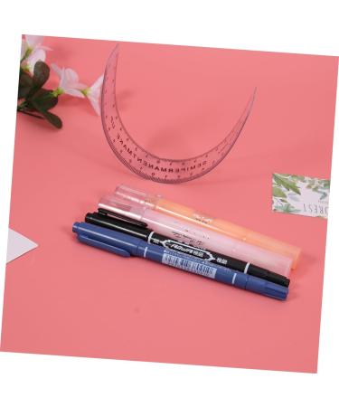 Mikinona Eyebrow Pencil Eyebrow Pen Eyebrow Microblading Kit Eyebow Kit Set Disposable Tool Disposable Eyebrow Ruler medium As Shown - Buy Online on GoSupps.com