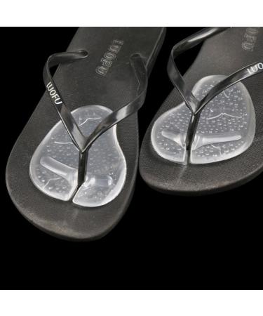 Artibetter Toe Protection Sandals - Gel Pillow Pad Inserts for Ultimate Comfort & Protection (Transparent) - Ideal for Flip Flops & Sandals - Buy Online on GoSupps.com