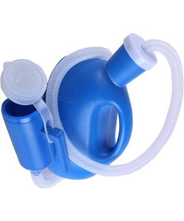 Male Urinal Bottle Home with Comfort Urinals for Men Upgraded Thick Urine Bottles for Men(Blue) - Buy Online on GoSupps.com