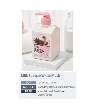 GASHINA STORY Milk Baobab Bangtan Boys JUNGKOOK Scented Body Lotion White Musk 250ml x 2 pack - Buy Online on GoSupps.com