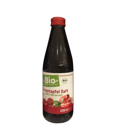 dmBio Pomegranate Juice Glass Bottle 330 ml