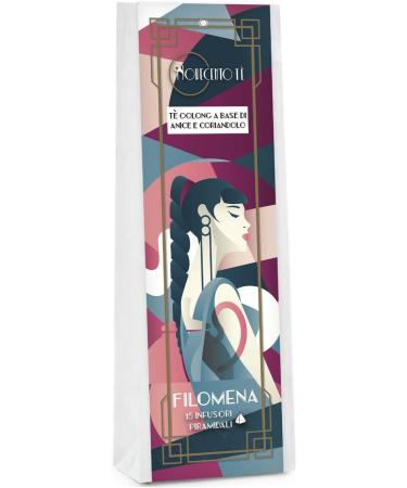  NOVECENTO TE' Novecento T Filomena | Anise and Coriander Oolong Tea - 15 Pyramids (30g) | Chinese and Spiced Oolong Tea | Blue Anise and Coriander Tea Filters in Bags - Buy Online on GoSupps.com