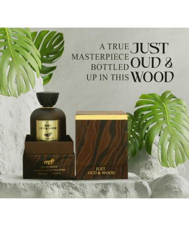 mpf JUST OUD & WOOD 100ml 3.4oz EAU DE PARFUM Spray - Buy Online on GoSupps.com