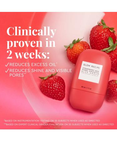 Glow Recipe Strawberry BHA Pore-Smooth Blur Drops 30ml - Oil-Free BHA Primer for Pore Minimizing & Glowing Skin - Antioxidant Face Serum for Women - Buy Online on GoSupps.com