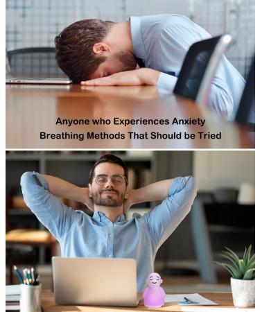 LIFVEAN Mindfulness Relaxing Breath 4-7-8 - Guided Meditation for Stress Relief and Natural Sleep Aid - Positive Thinking Tools for Anxiety - Perfect Gifts for Adults - Buy Online on GoSupps.com
