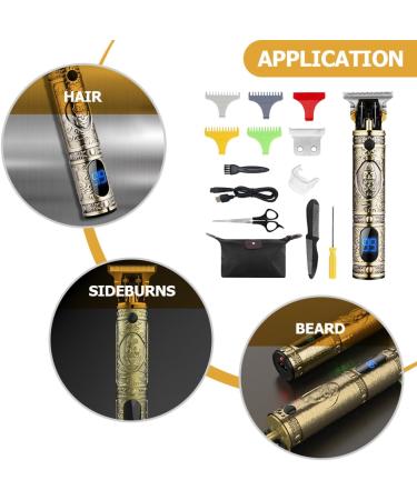 Angoily 3 Sets Grooming Clipper Mens Beard Trimmer Professional Barber Clippers Cordless Trimmer Hair Trimmer for Men Trimmer for Men Professional Stainless Steel Man Household - Buy Online on GoSupps.com