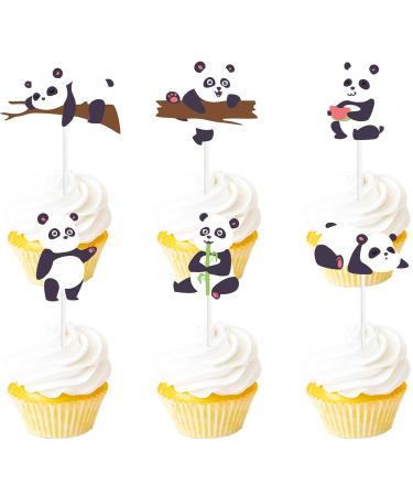 S-Cp-0056 Ice Cream Fruit Dessert Cupcake Topper Colorful Glitter Happy Birthday Sensory Pop Game Theme Decor Supplies Baby Shower Boys Girls Birthday Party Decorations