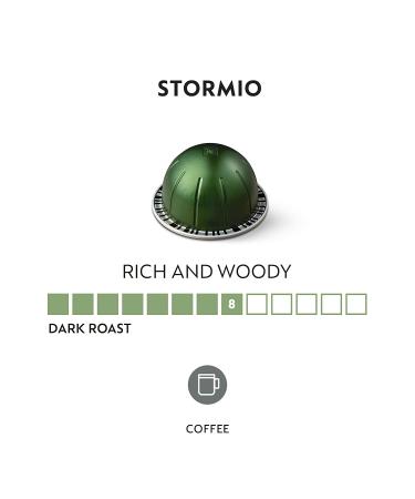 Nespresso VertuoLine Stormio Dark Roast Coffee Pods - 30 Count (Pack of 3) - Buy Online on GoSupps.com