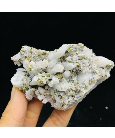 Natural Crystal Rough Natural Copper Pyrites Cluster Bound Can be Used for (Size : 100-150g) (Size : 160-180g) - Buy Online on GoSupps.com