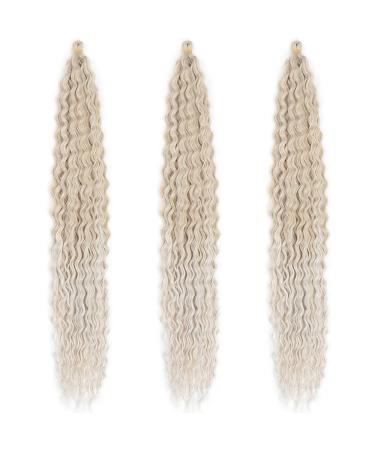 Buy DSoar 30 Deep Twist Crochet Hair - 3 Packs Ocean Wave Curly Bohemian Braids | Synthetic Hair Extensions for Women & Girls - 30inch 18/56c# - Buy Online on GoSupps.com
