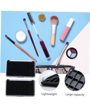 NOLITOY 2pcs 24 Empty Eye Shadow Box Blush for Cheeks Cosmetic Case Magnetic Paint - Buy Online on GoSupps.com