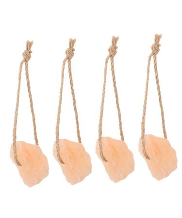 PHENOFICE 4pcs Salt Blocks Add Elements Pet Hanging Rabbit Salt Food Rabbit Supplies Rabbit Salt Brick Mineral