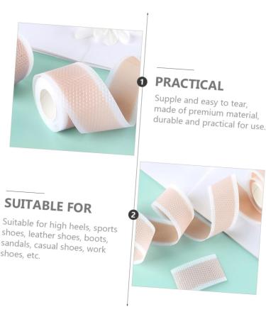 FRCOLOR 3 Rolls Heel Wear Stickers - Silicone Heel Protector Pads for High Heels | Non-Slip Comfort Lift - Perfect for Girls - Buy Online on GoSupps.com