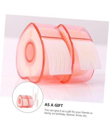 FOMIYES 4 Rolls Lace Double Eyelid Sticker Adhesive Double Eyelid Tapes Stickers Eyelid Lifter Strip Women Makeup Tape Eye Makeup Stickers Double Eyelid Fiber Invisible - Buy Online on GoSupps.com