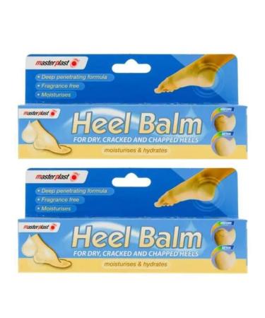 SOTL 2X Masterplast Heel Balm Soften For Relief Comfort Soothing & Healing Cream Dry Cracked Chapped Heels Moisturise 70g