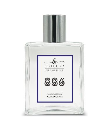 BC Perfume 886 Inspired by Comandante For Women & Men Fragrance Dupes Eau de Parfum Bottle 3.4 Fl Oz/100ml