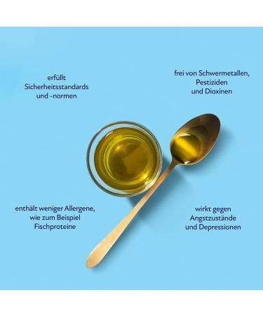 Olini Fish Oil Liquid for Children - Omega 3 EPA DHA Vitamin A & D3 - Natural Liver Support - 100ml Glass Bottle - Buy Online on GoSupps.com