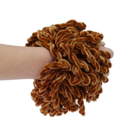 Fluffy Velvet Hijab Scrunchie for Muslim Women - Elastic Hair Tie & Bun Clip | Simple & Elegant Headwear - Buy Online on GoSupps.com
