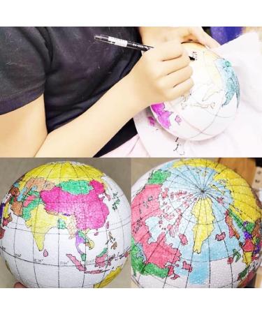 Crafare 8 Inch Large Foam Balls - 2 Pack, White Smooth for Crafts, Wedding, Christmas DIY - Buy Online on GoSupps.com