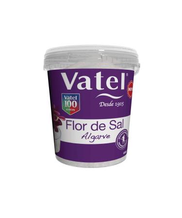 Vatel Salt Flower Sea Salt 600 grams - Sea Salt from Portugal (Algarve)
