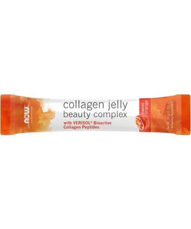NOW Solutions Collagen Jelly Beauty Complex Sweet Orange 20g x 10 sticks - Buy Online on GoSupps.com