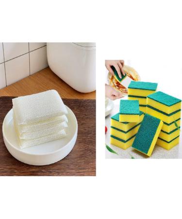 20 Pack Dish Wand Refills Replacement Sponge Heads Durable Scouring Scrubber Pads Heavy Duty Dish Wand Sponge for Kitchen Sink Dishwashing Cleaning Brush - Buy Online on GoSupps.com