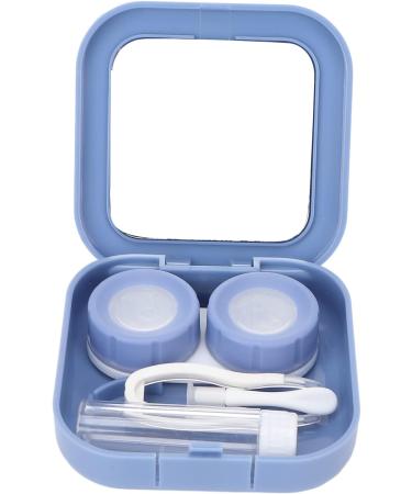Angrek Mini Contact Lens Container Set - Portable Purple Storage Box with Complete Accessories - Stylish & Compact Design - Buy Online on GoSupps.com