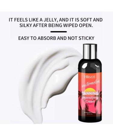 KARLOR Tanning Accelerator Cream 80 ml Tanning Cream Body Self-Tanning Lotion Tanning Intensifying Cream with Natural Ingredients Tan for All Skin Tones Waterproof Long Lasting - Buy Online on GoSupps.com