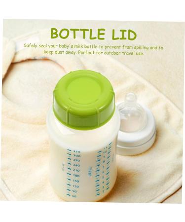 ERINGOGO 20 Pcs Baby Bottle Seal Cap Travel Water for Baby Breast Milk Bottles Narrow Neck Feeding Bottle Caps Bottle Lid Screw Small Glasses Organiser Travel Cap Food Grade Pp Girl Mother - Buy Online on GoSupps.com