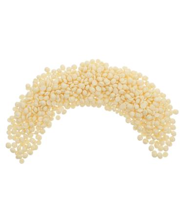 PACKOVE 1 Wax Beans for Hair Removal Hair Removal Hair Removal Cream Hair Remover for Men Wax Beads for Women Hard Wax for Facial Wash Beads for Women Wax Beige