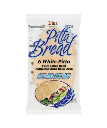 My Africa Store Myafricastore Dina Pitta Bread 6 White Pitta 480g 12