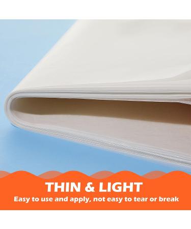 120 Sheets Deli Paper Sheets Transparent Paper Translucent Clear Paper Tracing Paper for Drawing Wax Paper Printing Sketching Calligraphy Pencil Ink Markers  White (9 x 13 Inch) 9 x 13 Inches - Buy Online on GoSupps.com