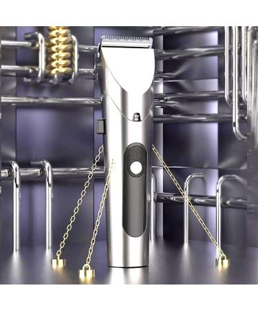Professional Hair Clipper for Men - Rechargeable Electric Trimmer with LED Screen & Washable Steel Head - Strong Power Hair Cutting Tool - Buy Online on GoSupps.com