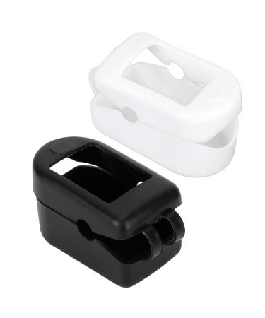 Tomanbery Oximeter Cover - Durable Fingeling Pulse Housing for Travel & Home (Black & White) - Flexibility & Comfort - Buy Online on GoSupps.com