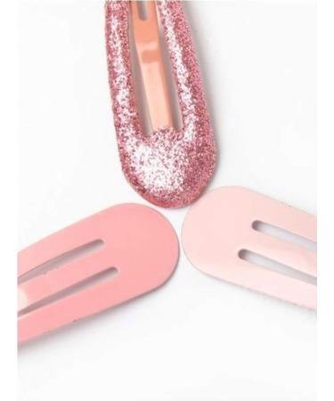 Set of 6 Pink Hair Clips Snap Bendies Sleepies 4cm - Buy Online on GoSupps.com