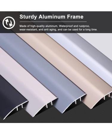 Aluminum Transitions Entry Ramp Extra Wide Floor Cover Strips Carpet Trim Easy to Install Wood to Tile for Balcony Doorways Patio (Color : Purple Size : 90cm/35.4in) Purple 90cm/35.4in - Buy Online on GoSupps.com