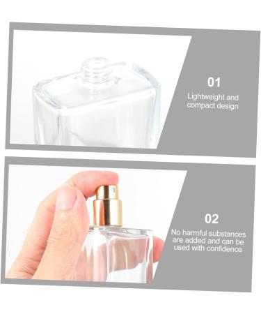 Beatifufu 1pc Perfume Spray Bottle Perfume Container Diamond- Lotion Bottle Leak Proof Bottle Mist Spray Bottle Atomizador De Perfume Mini Perfume Bottle Refillable Fine White Glass - Buy Online on GoSupps.com