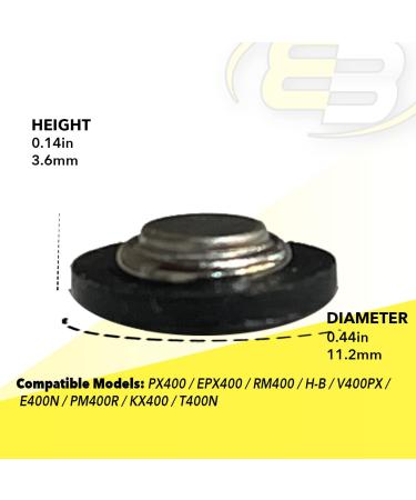 Buy Exell Battery MRB400 - Replacement for E400N ANSI/NEDA 1116M IEC MR42 | International Shipping Available - Buy Online on GoSupps.com