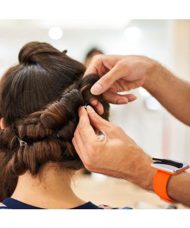 Beavorty snap Push Pin Holder Bangle Bracelet Magnet pin Bowl Sewing Needle pin Silicone Holders Silicone Bracelet Hair Salon Supplies Wrist Needle Magnet - Buy Online on GoSupps.com