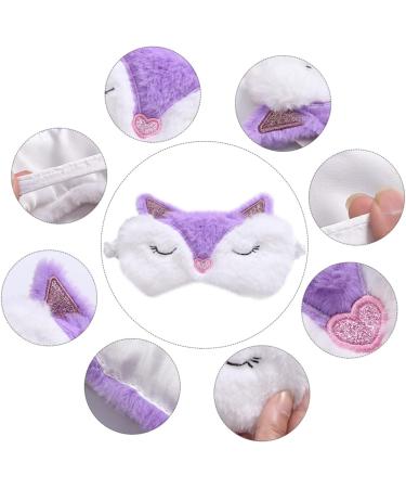 Beavorty 2 Pi ces Masque pour les yeux de renard masque pour les yeux lavable aveugle patch yeux bandeau yeux ombres paupi res fard paupi res blanc cache-oeil ombre paupi res endormie - Buy Online on GoSupps.com